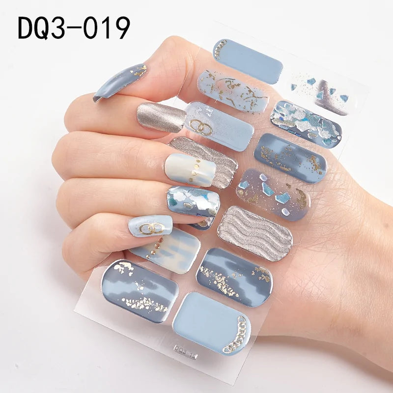 Glitter Nail Art Stickers