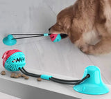 Pet Dog Toys Silicon Suction Cup